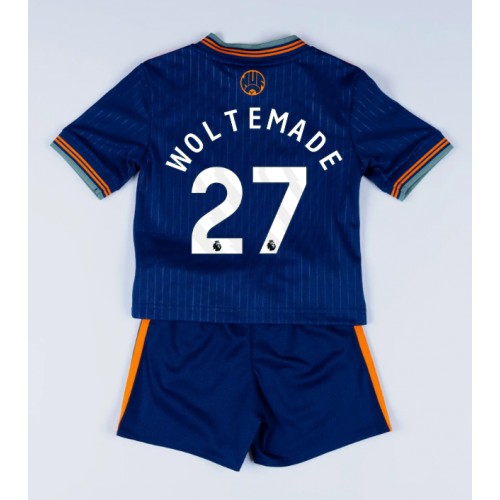Newcastle United Nick Woltemade #27 Replik 3rd trikot Kinder 2025-26 Kurzarm (+ Kurze Hosen)
